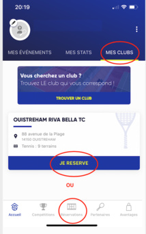 Comment Jouer au Tennis Club de Riva Bella ?