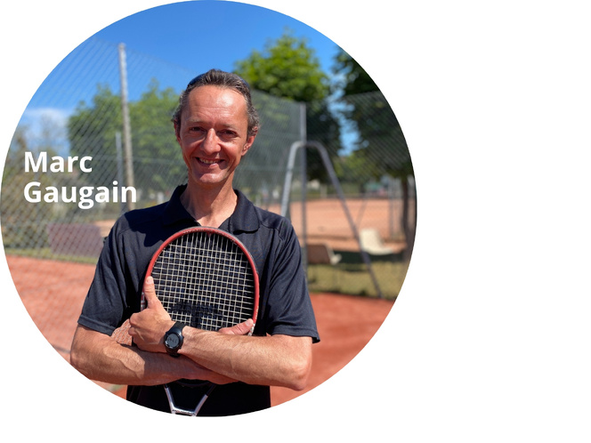 Marc GAUGAIN Moniteur de Tennis diplômé