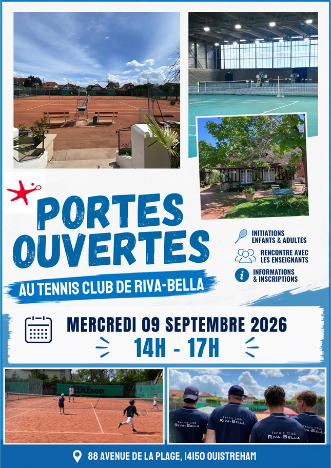 PORTES OUVERTES : mercredi 9 septembre 2026