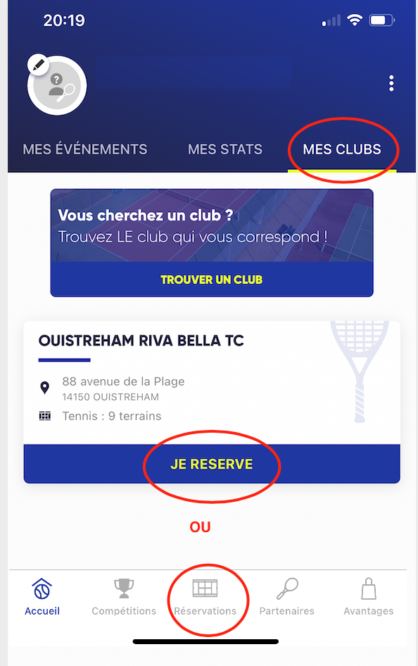 Comment Jouer au Tennis Club de Riva Bella ?