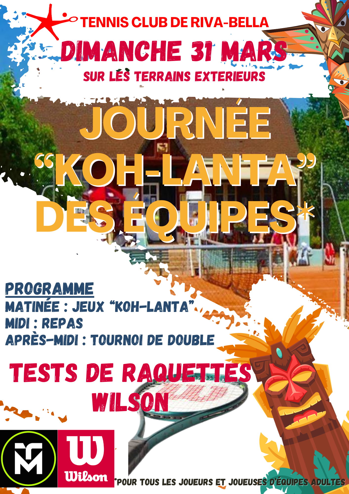 ​Koh Lanta des Equipes Dimanche 31 mars 2024