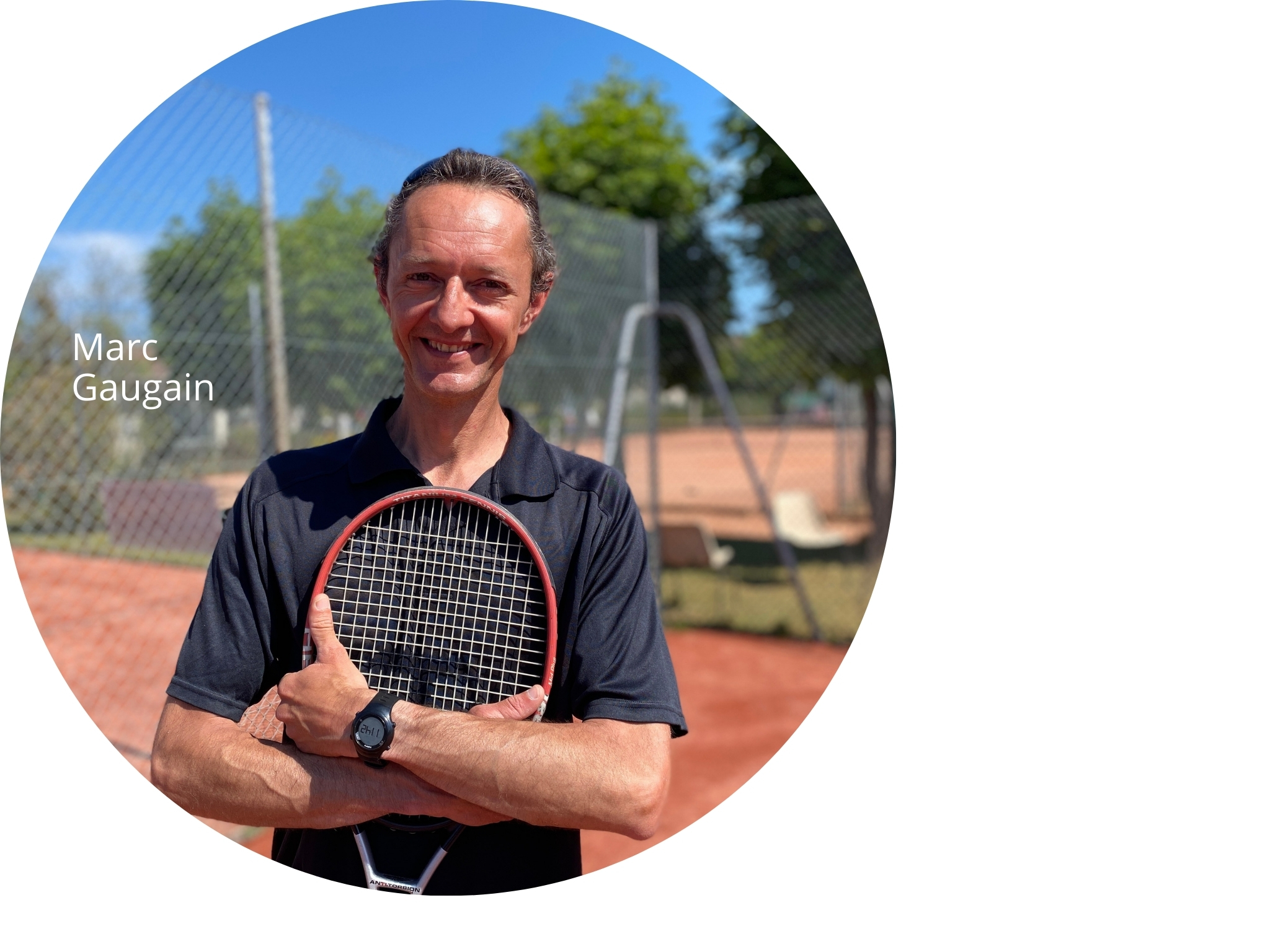 Marc GAUGAIN Moniteur de tennis diplômé