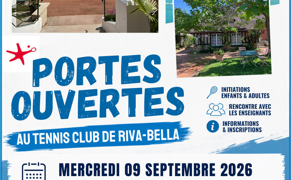 PORTES OUVERTES : mercredi 9 septembre 2026