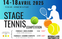 Stage Compétition : du lundi 14 au vendredi 18 Avril